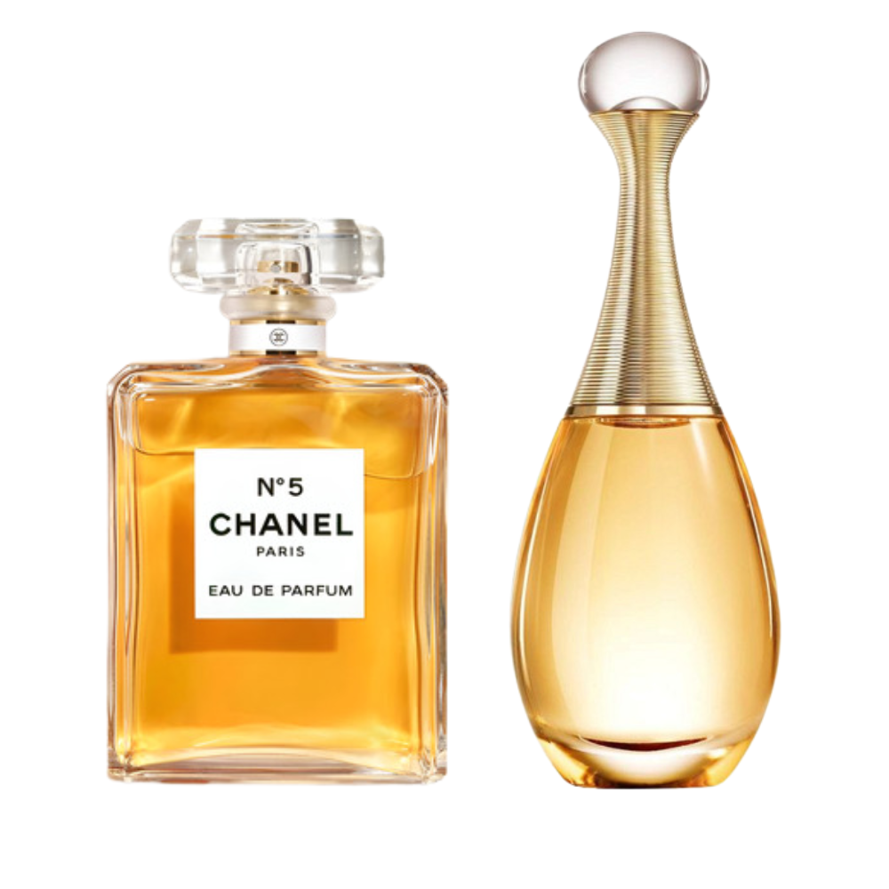 1-et fizet, 2-t kap -  J’adore Dior 100 ml + Chanel N°5 100 ml